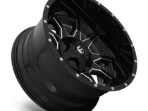 Aluminum Wheels 20X9 Vandal D627 5 On 114.3/5 On 127 Gloss Black/Milled 78.1 Bore 1 Offset 1.88 Lip Fuel Off Road Wheels