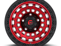 Aluminum Wheels 20X9 Zephyr D632 5 On 127 Candy Red W/Matte Black Ring 71.6 Bore 1 Offset Fuel Off Road Wheels