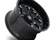 Aluminum Wheels 22X12 Vortex D637 6 On 135 Gloss Black Milled 87.1 Bore -44 Offset Fuel Off Road Wheels