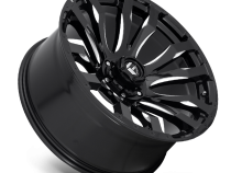Aluminum Wheels 22X12 Blitz D673 5 On 127 Gloss Black Milled 71.5 Bore -44 Offset Multi Spoke Fuel Off Road Wheels