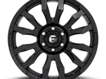 Aluminum Wheels 22X12 Blitz D675 5 On 127 Gloss Black 71.5 Bore -44 Offset Multi Spoke Fuel Off Road Wheels