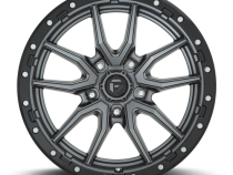 Aluminum Wheels 18X9 Rebel D680 5 On 127 Matte Gunmetal Gray Black Bead Ring 71.5 Bore 1 Offset Fuel Off Road Wheels