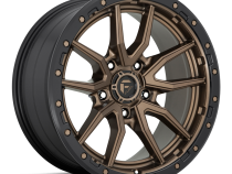 Aluminum Wheels 20X10 Rebel D681 5 On 127 Matte Bronze Black Bead Ring 75.3 Bore -18 Offset Fuel Off Road Wheels