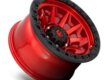 Aluminum Wheels 17X9 Covert D695 5 On 127 Candy Red Black Bead Ring 71.5 Bore 1 Offset Multi Spoke Fuel Off Road Wheels