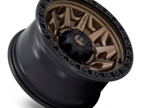 Aluminum Wheels 17X9 Covert D696 5 On 127 Matte Bronze Black Bead Ring 71.5 Bore 1 Offset Multi Spoke Fuel Off Road Wheels