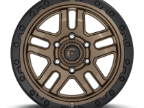 Aluminum Wheels 18X9 AMMO D702 5 On 127 Matte Bronze W/Black Bead Ring 71.5 Bore 1 Offset 5 Spoke Fuel Off Road Wheels