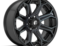 Aluminum Wheels 26X14 Siege D704 5 On 127 Gloss Black Machined Double Dark Tint 71.5 Bore -75 Offset Fuel Off Road Wheels