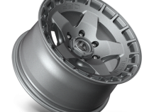 Aluminum Wheels 17X9 Warp D734 5 On 127 Matte Gunmetal Gray 71.5 Bore 1 Offset Fuel Off Road Wheels