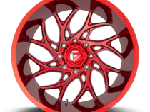 Aluminum Wheels 24X12 Runner D742 5 On 127 Candy Red Milled 71.5 Bore -44 Offset Fuel Off Road Wheels