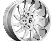 Aluminum Wheels 22X12 Saber D743 6 On 135 Chrome 87.1 Bore -44 Offset Fuel Off Road Wheels