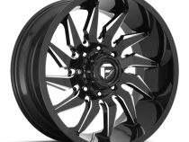 Aluminum Wheels 20X10 Saber D744 5 On 127 Gloss Black Milled 71.5 Bore -18 Offset Fuel Off Road Wheels
