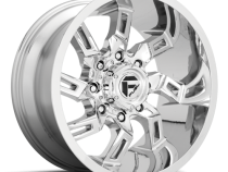 Aluminum Wheels 20X9 Lockdown D746 5 On 127 Chrome 71.5 Bore 1 Offset Fuel Off Road Wheels