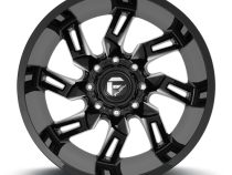 Aluminum Wheels 22X10 Lockdown D747 5 On 127 Gloss Black Milled 71.5 Bore -18 Offset Fuel Off Road Wheels