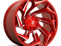 Aluminum Wheels 20X9 Reaction D754 5 On 114.3/5 On 127 Candy Red/Milled 78 Bore 1 Offset Fuel Off Road Wheels