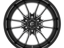 Aluminum Wheels 17X9 Clash 6 D761 6 On 120 Gloss Black Milled 67.06 Bore 1 Offset Multi Spoke Fuel Off Road Wheels