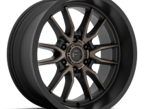 Aluminum Wheels 20X9 Clash 6 D762 6 On 114.3 Matte Black Double Dark Tint 66.06 Bore 1 Offset Multi Spoke Fuel Off Road Wheels