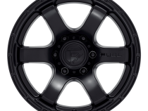 Aluminum Wheels 20X9 Rush D766 5 On 127 Satin Black 71.5 Bore 1 Offset Fuel Off Road Wheels