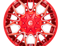 Aluminum Wheels 20X10 Twitch D771 5 On 114.3/5 On 127 Candy Red Milled 78 Bore -18 Offset Fuel Off Road Wheels