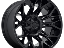 Aluminum Wheels 22X12 Twitch D772 5 On 114.3/5 On 127 Blackout 78 Bore -44 Offset Fuel Off Road Wheels