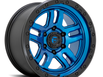 Aluminum Wheels 17X9 AMMO D790 5 On 127 Blue W/Black Lip 71.5 Bore -12 Offset Fuel Off Road Wheels