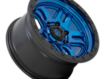Aluminum Wheels 17X9 AMMO D790 5 On 127 Blue W/Black Lip 71.5 Bore -12 Offset Fuel Off Road Wheels