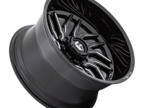 Aluminum Wheels 24X12 Hurricane D807 5 On 127 Gloss Black Milled 71.5 Bore -44 Offset Fuel Off Road Wheels