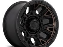 Aluminum Wheels 20X10 Traction D824 5 On 127 Matte Black Double Dark Tint 71.5 Bore -18 Offset Fuel Off Road Wheels