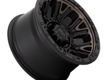 Aluminum Wheels 20X10 Traction D824 5 On 127 Matte Black Double Dark Tint 71.5 Bore -18 Offset Fuel Off Road Wheels