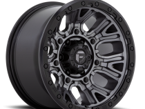 Aluminum Wheels 20X10 Traction D825 5 On 127 Gunmetal Gray/Black Ring 71.5 Bore -18 Offset Fuel Off Road Wheels