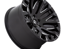 Aluminum Wheels 18X9 Quake D828 5 On 114.3 Gloss Black Milled 72.56 Bore 1 Offset Fuel Off Road Wheels