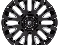 Aluminum Wheels 20X10 Quake D828 5 On 127 Gloss Black Milled 71.5 Bore -18 Offset Fuel Off Road Wheels