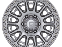 Aluminum Wheels 17X9 Cycle D833 5 On 127 Platinum Gray 71.5 Bore 1 Offset Fuel Off Road Wheels