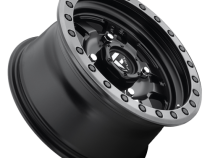 Aluminum Wheels 15X7 Anza UTV D917 4 On 110 Matte Black Beadlock 79.4 Bore 13 Offset 5 Spoke Fuel Off Road Wheels