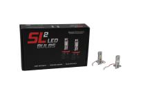 H3 White SL2 LED Bulbs Pair Diode Dynamics