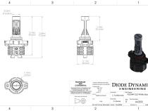 5202/PSX24W White SL2 LED Bulbs Pair Diode Dynamics