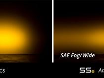 12 Inch LED Light Bar  Single Row Straight Amber Wide Pair Stage Series Diode Dynamics