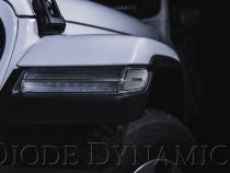 Sidemarkers for 2018-2021 Jeep JL Wrangler/Gladiator, Smoked (set)