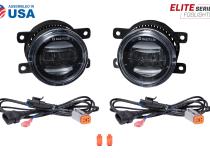 Elite Series Type A Fog Lamps, White Pair Diode Dynamics