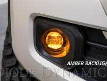 Elite Series Type B Fog Lamps, White Pair Diode Dynamics