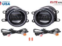 Elite Series Type B Fog Lamps, White Pair Diode Dynamics