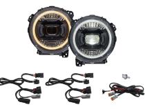 Elite LED Headlamps for 2018-Present Jeep JL Wrangler and 2020-Present Jeep Gladiator Diode Dynamics