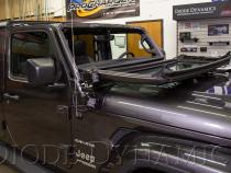 SS6 Cowl LED Bracket Kit for 2018-2021 Jeep JL Wrangler/Gladiator, Amber Driving