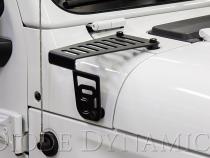 SS3 Cowl LED Bracket Kit for 2018-2021 Jeep JL Wrangler/Gladiator, White Sport