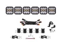 SS5 Sport Universal CrossLink 6-Pod Lightbar White Combo Diode Dynamics
