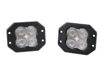 SS3 Sport ABL White SAE Fog Flush Pair Diode Dynamics