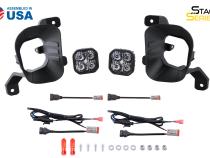 SS3 Sport Type Ram Vert Kit ABL White SAE Fog Diode Dynamics