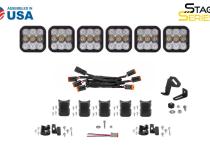 SS5 Sport Universal CrossLink 6-Pod Lightbar White Driving Diode Dynamics