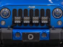 Stage Series Grille Bracket Kit for 2007-2018 Jeep JK Wrangler Diode Dynamics