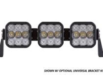 SS5 Pro Universal CrossLink 3-Pod Lightbar White Combo Diode Dynamics