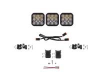SS5 Pro Universal CrossLink 3-Pod Lightbar White Driving Diode Dynamics